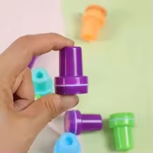 🖋️✨ 10pcs Assorted Fun Stamps 🎨🧒