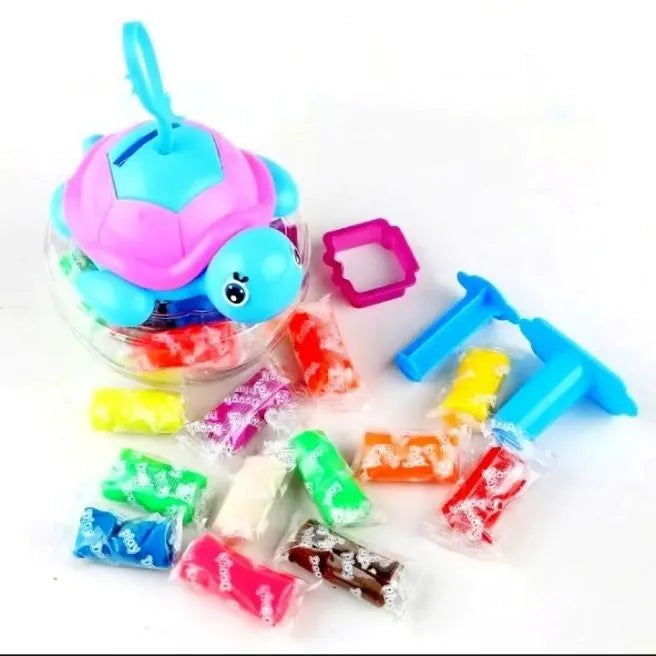 Colourful Clay Set 🐢✨ For Creative Minds