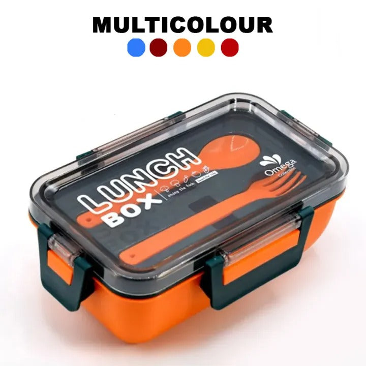 🍱👧🧒 Kids Lunch Box with Spoon & Fork 🍴