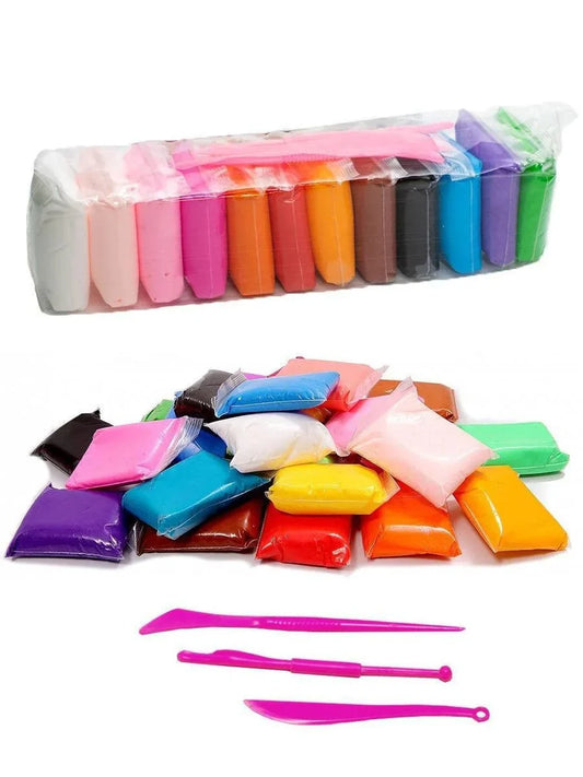 🌈✨ Multicolour Foaming Clay 🧒🎨