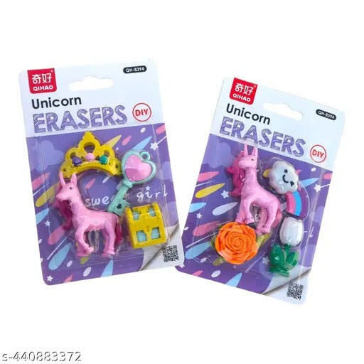 Unicorn Erasers