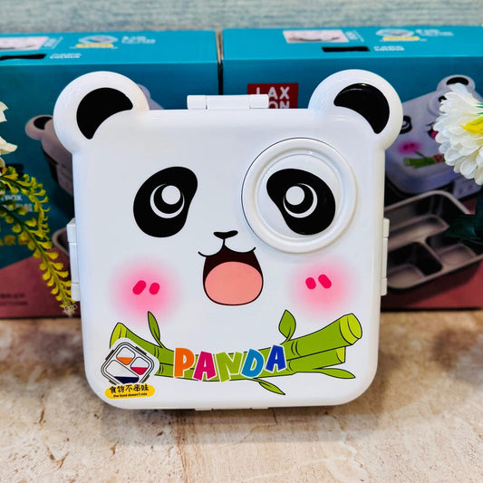 🐼✨ Cute Panda Bento Lunch Box 🐼🎋