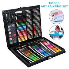 🎨🖌️ 150-Piece Art Set – Unleash Creativity! 🧑‍🎨✨