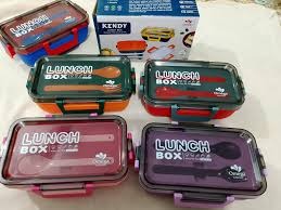 🍱👧🧒 Kids Lunch Box with Spoon & Fork 🍴