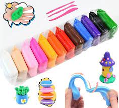🌈✨ Multicolour Foaming Clay 🧒🎨