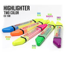 Double side highlighter