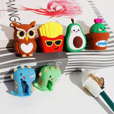 🦊🐼 Funny Animal Silicone Pencil Sharpeners for Kids! ✏️