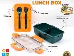 🍱👧🧒 Kids Lunch Box with Spoon & Fork 🍴