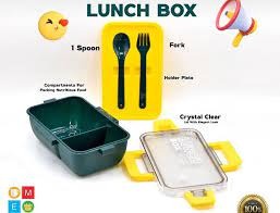 🍱👧🧒 Kids Lunch Box with Spoon & Fork 🍴